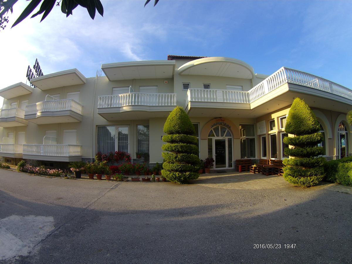 Hotel Akrogiali Korinos Luaran gambar