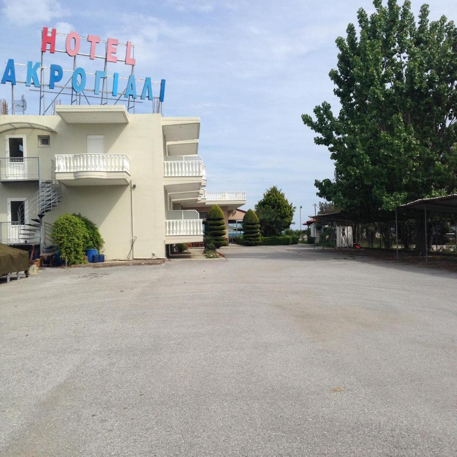 Hotel Akrogiali Korinos Luaran gambar